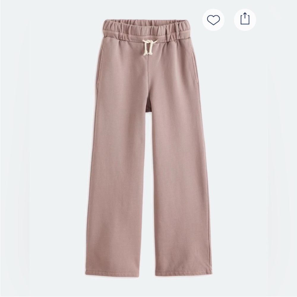 Bixby Nomad - Mauve/Pink Wide Leg Sweatpants